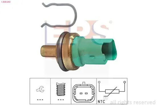 Sensor, Öltemperatur EPS 1.830.292 Bild Sensor, Öltemperatur EPS 1.830.292