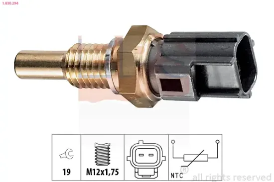 Sensor, Kühlmitteltemperatur EPS 1.830.294 Bild Sensor, Kühlmitteltemperatur EPS 1.830.294