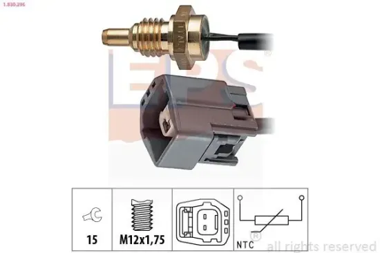 Sensor, Kühlmitteltemperatur EPS 1.830.295 Bild Sensor, Kühlmitteltemperatur EPS 1.830.295