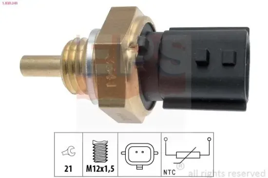 Sensor, Kühlmitteltemperatur EPS 1.830.341 Bild Sensor, Kühlmitteltemperatur EPS 1.830.341