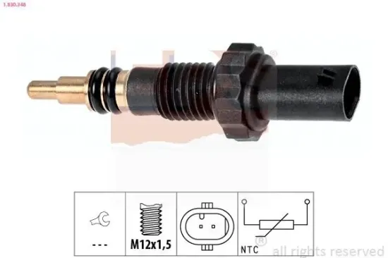 Sensor, Kühlmitteltemperatur EPS 1.830.348 Bild Sensor, Kühlmitteltemperatur EPS 1.830.348