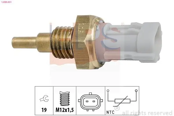 Sensor, Öltemperatur EPS 1.830.351