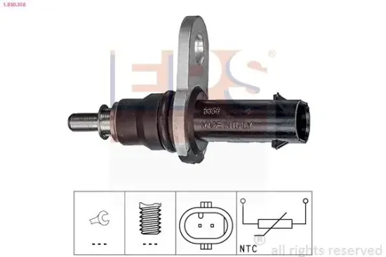 Sensor, Öltemperatur EPS 1.830.356 Bild Sensor, Öltemperatur EPS 1.830.356