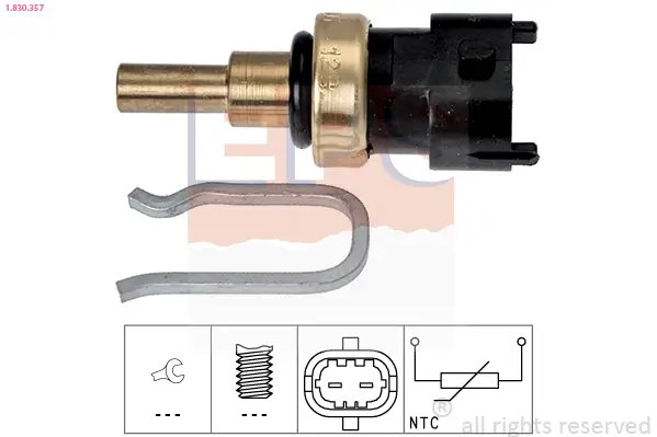 Sensor, Kühlmitteltemperatur EPS 1.830.357