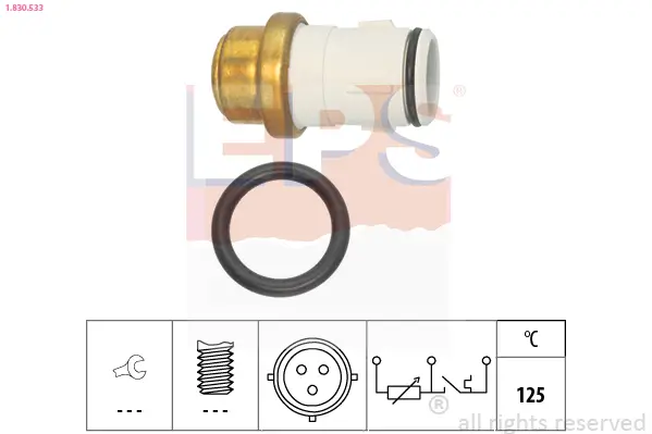 Sensor, Kühlmitteltemperatur EPS 1.830.533