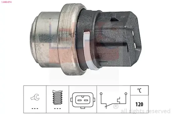 Temperaturschalter, Kühlmittelwarnlampe EPS 1.840.074 Bild Temperaturschalter, Kühlmittelwarnlampe EPS 1.840.074