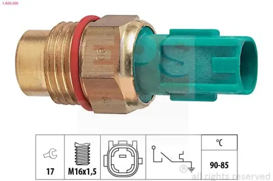 Temperaturschalter, Kühlerlüfter EPS 1.850.266 Bild Temperaturschalter, Kühlerlüfter EPS 1.850.266