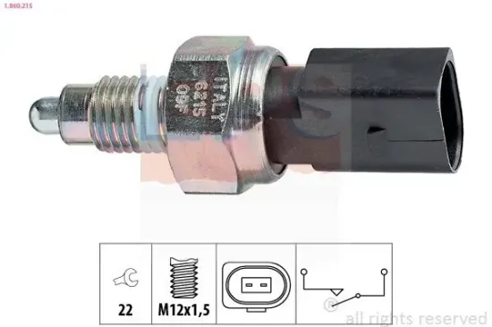 Schalter, Rückfahrleuchte EPS 1.860.215 Bild Schalter, Rückfahrleuchte EPS 1.860.215