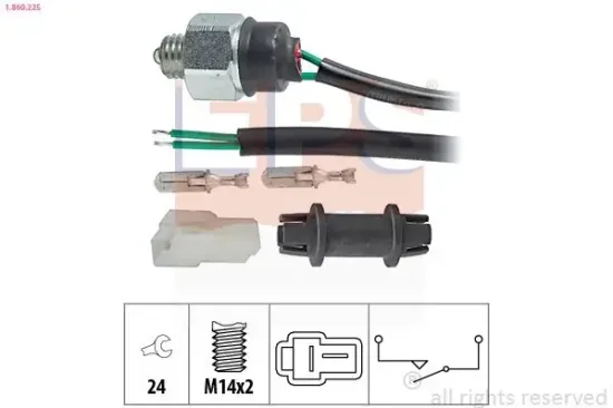 Schalter, Rückfahrleuchte EPS 1.860.225 Bild Schalter, Rückfahrleuchte EPS 1.860.225
