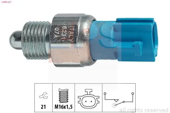 Schalter, Rückfahrleuchte EPS 1.860.231 Bild Schalter, Rückfahrleuchte EPS 1.860.231