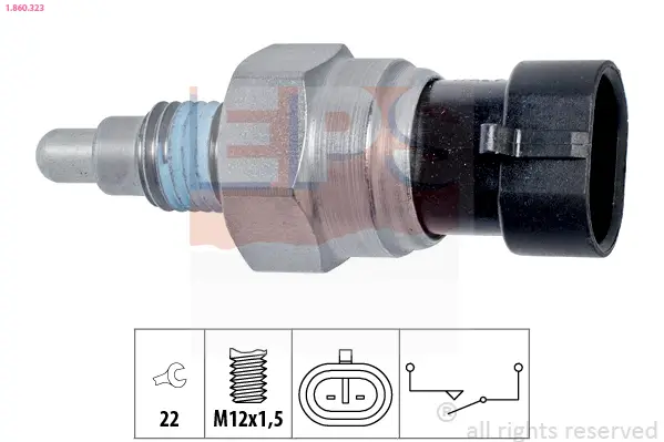 Schalter, Rückfahrleuchte EPS 1.860.323