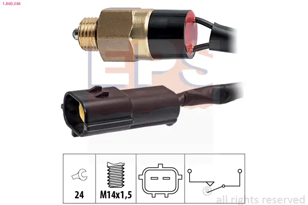 Schalter, Rückfahrleuchte EPS 1.860.346