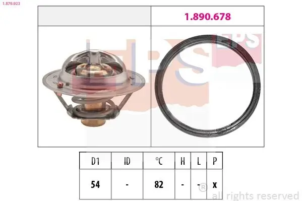 Thermostat, Kühlmittel EPS 1.879.923