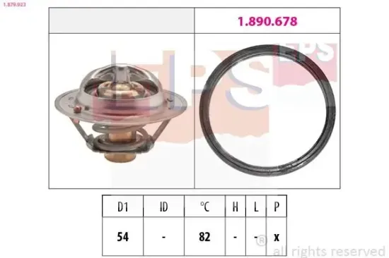 Thermostat, Kühlmittel EPS 1.879.923 Bild Thermostat, Kühlmittel EPS 1.879.923