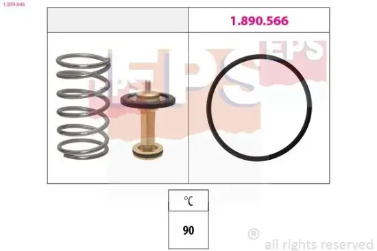 Thermostat, Kühlmittel EPS 1.879.945 Bild Thermostat, Kühlmittel EPS 1.879.945