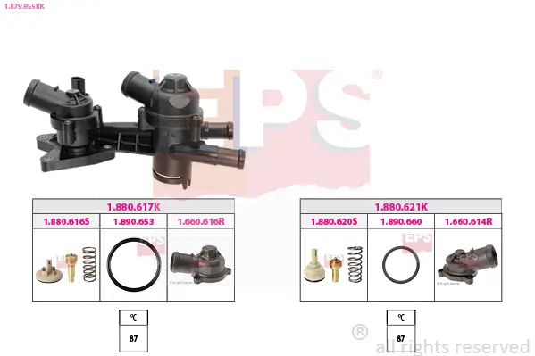 Thermostat, Kühlmittel EPS 1.879.955KK