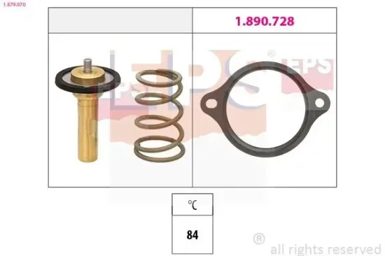 Thermostat, Kühlmittel EPS 1.879.970 Bild Thermostat, Kühlmittel EPS 1.879.970