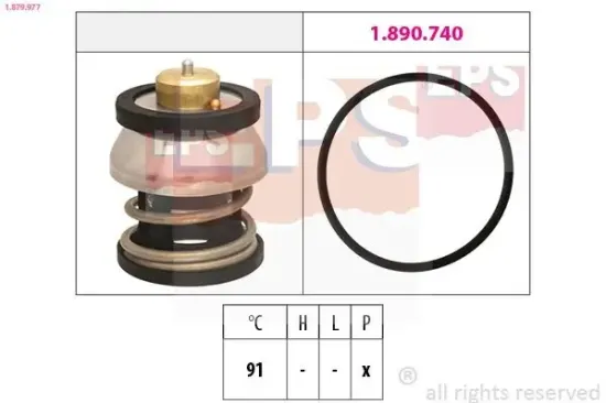 Thermostat, Kühlmittel EPS 1.879.977 Bild Thermostat, Kühlmittel EPS 1.879.977