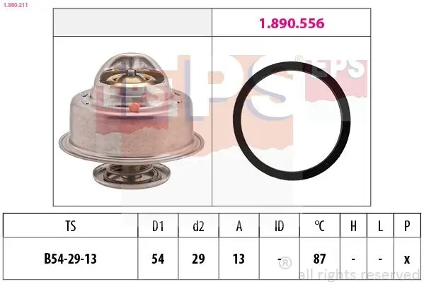 Thermostat, Kühlmittel EPS 1.880.211