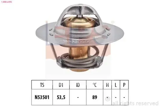 Thermostat, Kühlmittel EPS 1.880.239S Bild Thermostat, Kühlmittel EPS 1.880.239S
