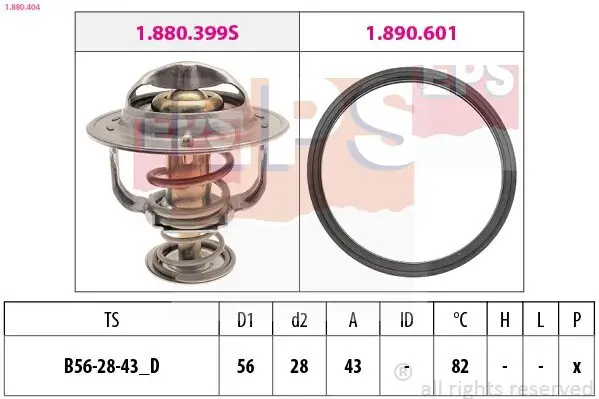 Thermostat, Kühlmittel EPS 1.880.404