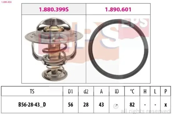 Thermostat, Kühlmittel EPS 1.880.404 Bild Thermostat, Kühlmittel EPS 1.880.404