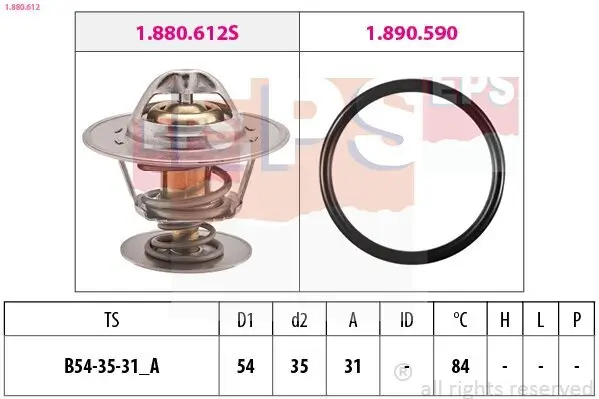 Thermostat, Kühlmittel EPS 1.880.612