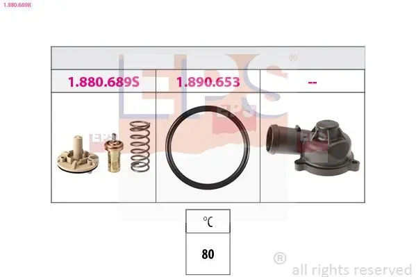 Thermostat, Kühlmittel EPS 1.880.689K