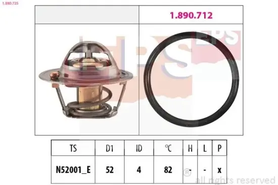 Thermostat, Kühlmittel EPS 1.880.725 Bild Thermostat, Kühlmittel EPS 1.880.725