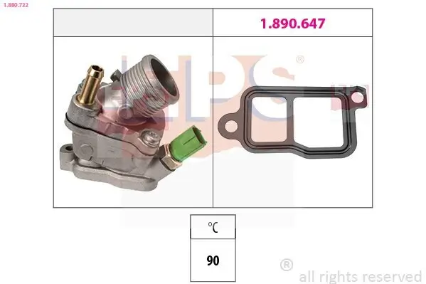 Thermostat, Kühlmittel EPS 1.880.732