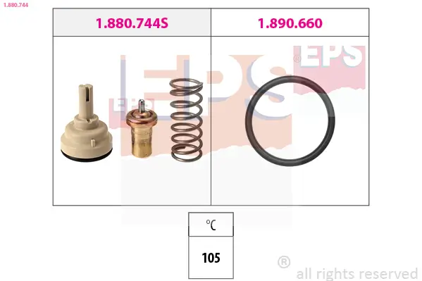Thermostat, Kühlmittel EPS 1.880.744