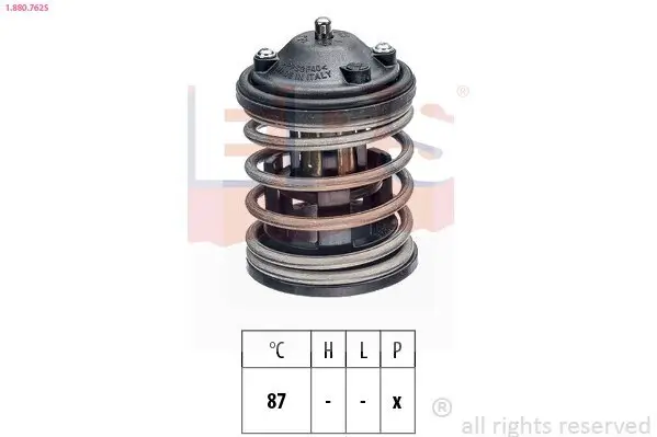 Thermostat, Kühlmittel EPS 1.880.762S