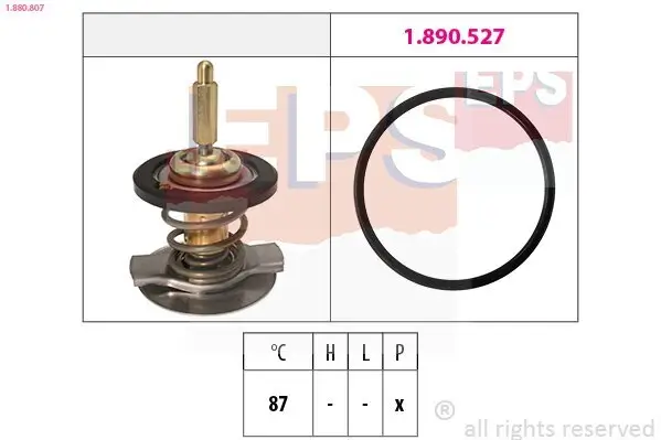 Thermostat, Kühlmittel EPS 1.880.807