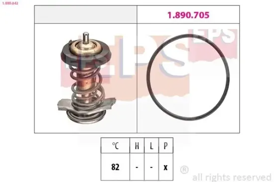 Thermostat, Kühlmittel EPS 1.880.842 Bild Thermostat, Kühlmittel EPS 1.880.842
