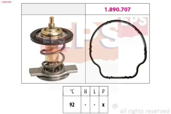 Thermostat, Kühlmittel EPS 1.880.929 Bild Thermostat, Kühlmittel EPS 1.880.929