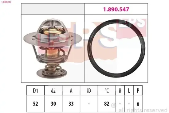 Thermostat, Kühlmittel EPS 1.880.947 Bild Thermostat, Kühlmittel EPS 1.880.947