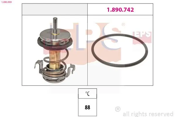 Thermostat, Kühlmittel EPS 1.880.990