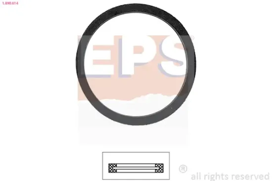 Dichtung, Thermostat EPS 1.890.614 Bild Dichtung, Thermostat EPS 1.890.614