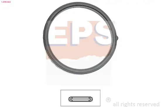 Dichtung, Thermostat EPS 1.890.683 Bild Dichtung, Thermostat EPS 1.890.683