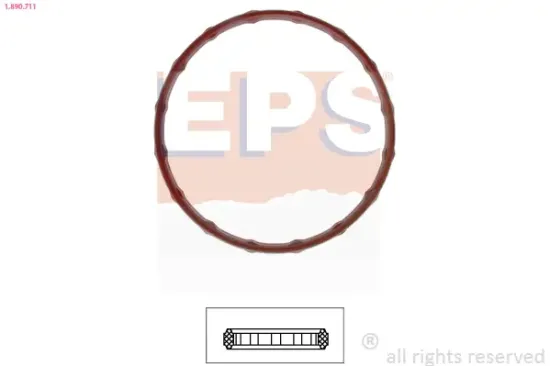 Dichtung, Thermostat EPS 1.890.711 Bild Dichtung, Thermostat EPS 1.890.711