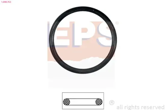 Dichtung, Thermostat EPS 1.890.753 Bild Dichtung, Thermostat EPS 1.890.753
