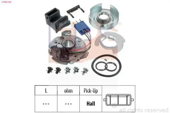 Sensor, Zündimpuls EPS 1.906.193 Bild Sensor, Zündimpuls EPS 1.906.193