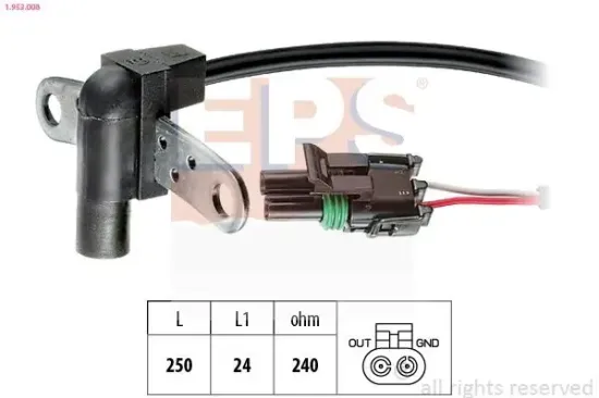 Impulsgeber, Kurbelwelle EPS 1.953.008 Bild Impulsgeber, Kurbelwelle EPS 1.953.008