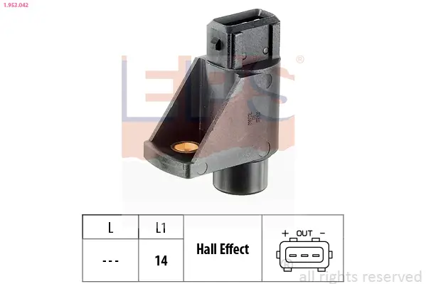 Sensor, Motordrehzahl EPS 1.953.042