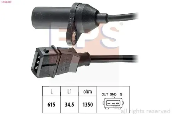 Impulsgeber, Kurbelwelle EPS 1.953.053 Bild Impulsgeber, Kurbelwelle EPS 1.953.053