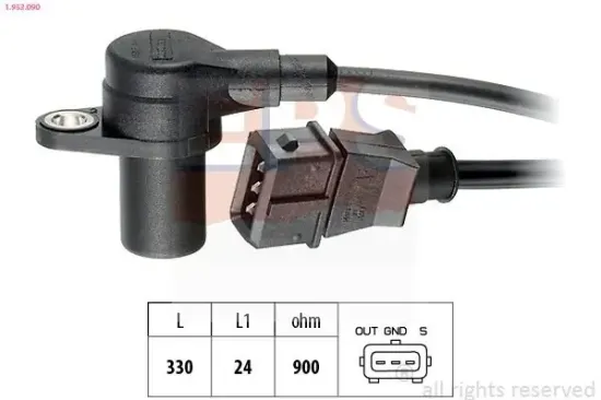 Impulsgeber, Kurbelwelle EPS 1.953.090 Bild Impulsgeber, Kurbelwelle EPS 1.953.090