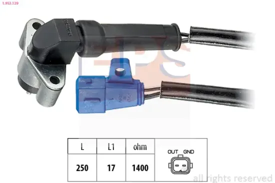 Impulsgeber, Kurbelwelle EPS 1.953.129 Bild Impulsgeber, Kurbelwelle EPS 1.953.129