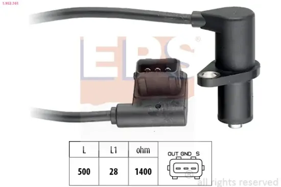 Sensor, Nockenwellenposition EPS 1.953.161 Bild Sensor, Nockenwellenposition EPS 1.953.161