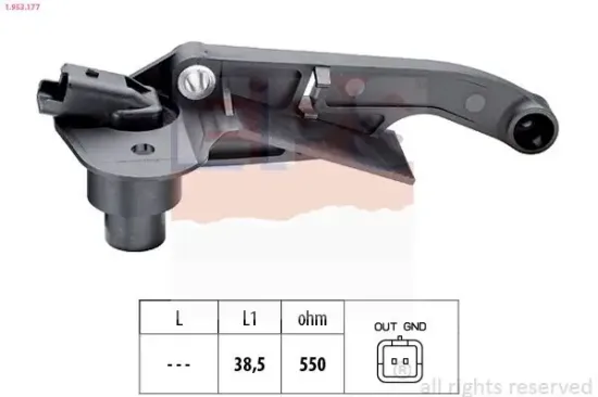 Impulsgeber, Kurbelwelle EPS 1.953.177 Bild Impulsgeber, Kurbelwelle EPS 1.953.177