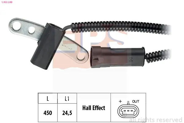 Sensor, Motordrehzahl EPS 1.953.249